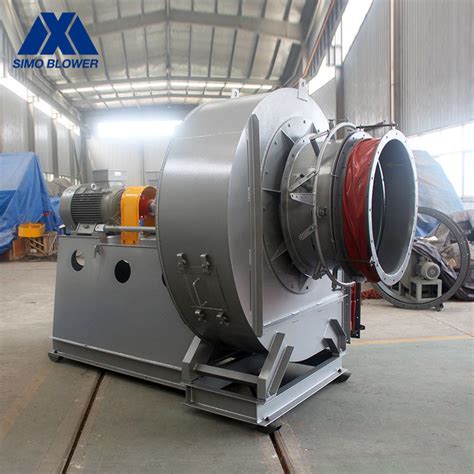 Industrial Centrifugal Blowers Fluidized Bed Boiler Ventilation