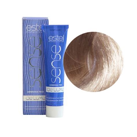 Краска для волос Estel De Luxe Sense 9/76 Блондин коричнево-фиолетовый ...