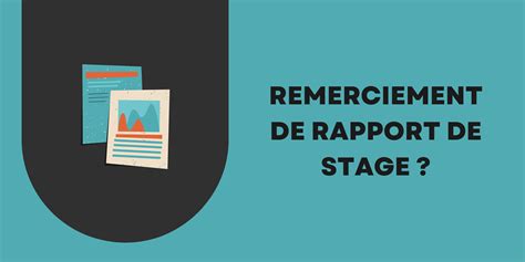 Aide La R Daction Dun Rapport De Stage Eme