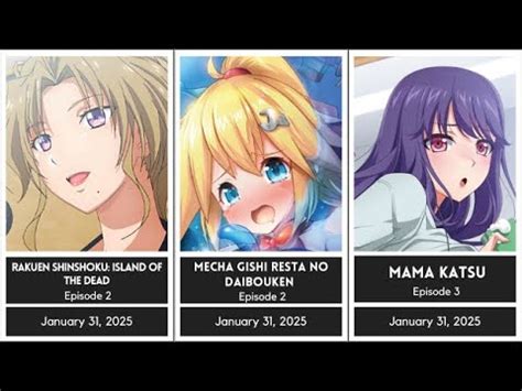 UPCOMING Hentai Cultured Anime In January Anime Updates YouTube