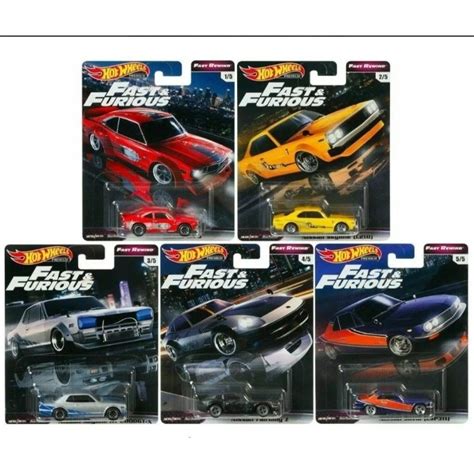 Hot Wheels Premium Fast Furious Velozes E Furiosos Rewind Shopee Brasil