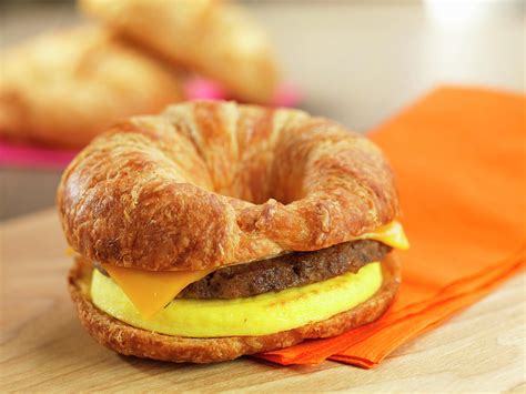 A Croissant With Egg And Cheese Photograph By Jim Scherer Fine Art