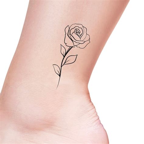 Rose Tattoo - Etsy