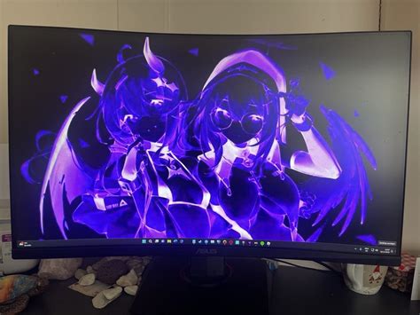 Asus Tuf Gaming Monitor Vg Vq Curved Kaufen Auf Ricardo