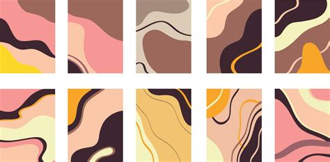 Abstract Modern Templates With Nude Neutral Tones 32971593 Vector Art At Vecteezy