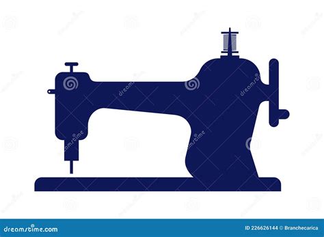 Sewing Machine Stock Vector Illustration Of Dressmaker