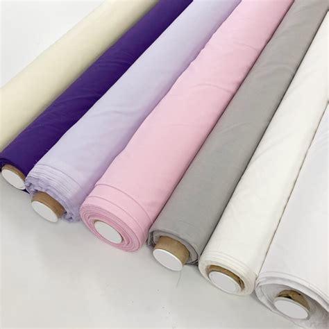 Plain Cotton Poplin Dressmaking Fabric The Cheap Shop Tiptree