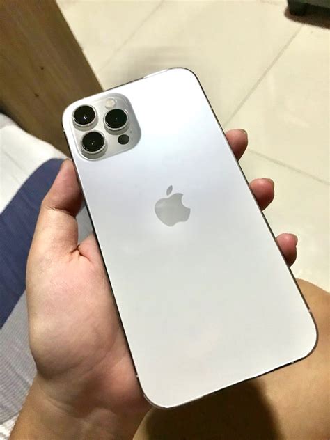 Iphone 12 Pro Max Silver 128gb On Carousell