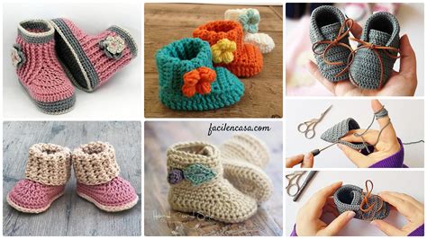 Zapatitos Tejidos A Crochet Paso A Paso Cursos Gratuitos