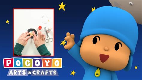 POCOYO In ENGLISH Arts Crafts Recycled Paper Telescope Earth Hour