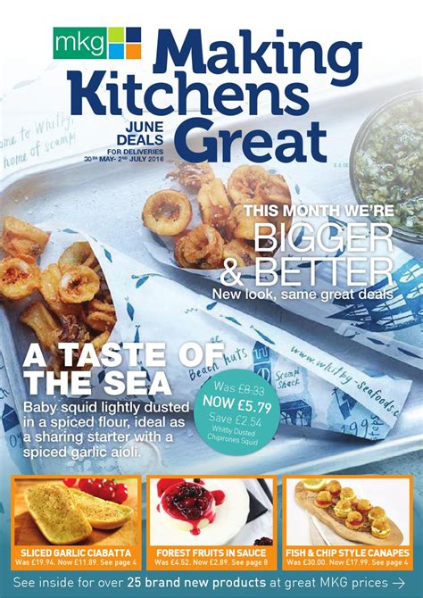 Making Kitchens Great Mkg Foods June Promotional Deals By Mkg Foods