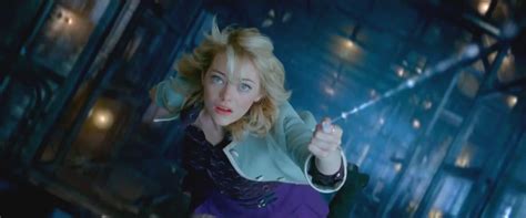 emma stone spiderman poster