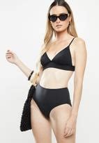Highwaisted Full Bikini Bottom Black Cotton On Bikinis Superbalist