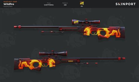 Stattrak Awp Wildfire Factory New Counter Strike Skinport