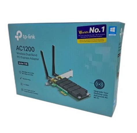 3 Black TP Link Wireless Dual Band PCI Express Adapter at best price in ...