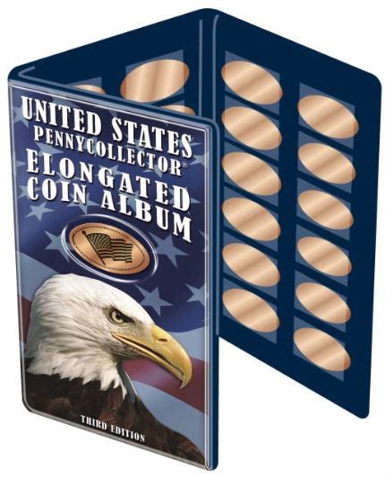 United States Elongated Coin Album The Penny Depot