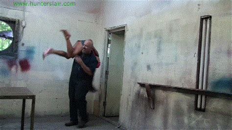 Hot Latiina Spread Across The Steel Table Bound In B Leather Cords Hd Kbps Hunters