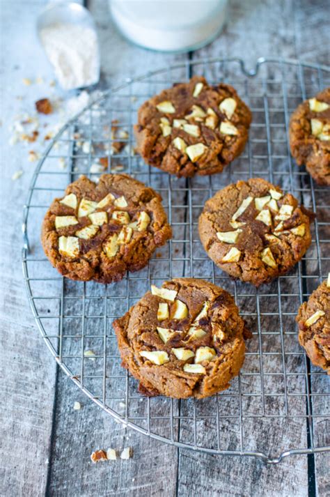 Vegan Pindakaas Koekjes Met Appel Recept Betty S Kitchen