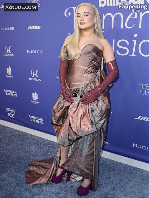 Kim Petras Sexy Shows Off Her Hot Tits At The 2023 Billboard Women In Music Awards In Inglewood