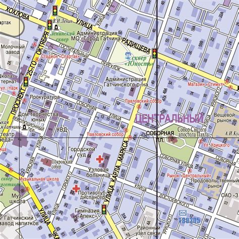 Гатчина, план города. Gatchina City Map map by Waldin - Avenza Maps ...