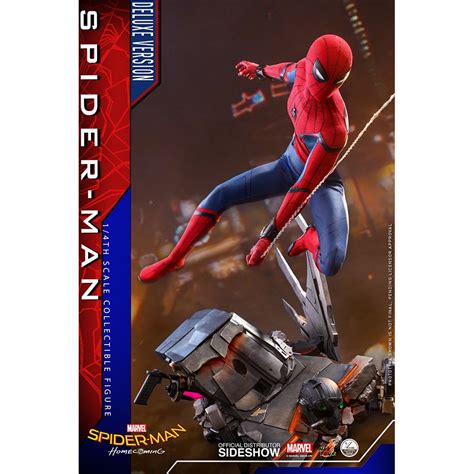 Marvel Spider Man Homecoming Deluxe Version Quarter Scale Figure Hot Toys Qs