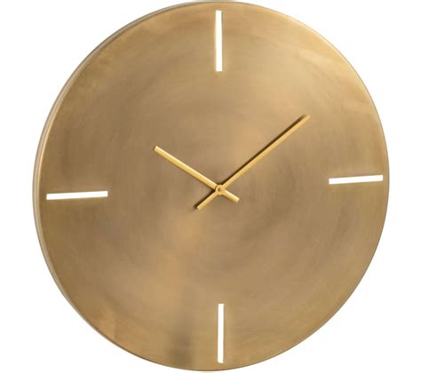 Horloge Murale Or Fer X X Cm Horloge Pendule But