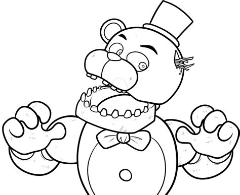 F Naf Chica Coloring Pages Coloring Pages