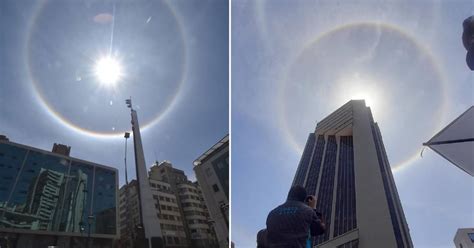 Halo Solar Qu Es Y Qu Significa El Aro Que Apareci Alrededor Del