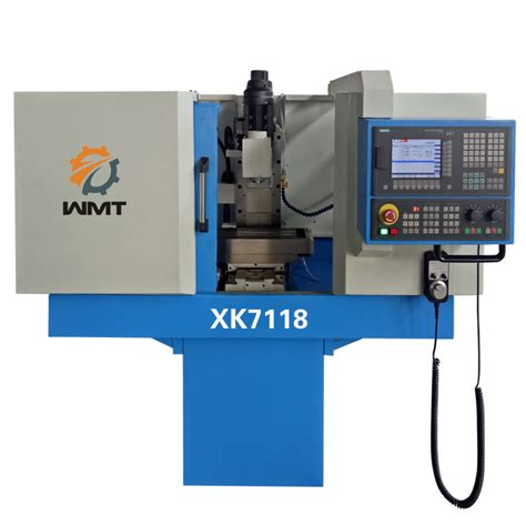 4 Axis Metal Cnc Milling Machine XK7125 High Speed Cnc Vertical Milling