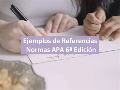 Normas APA 6TA Edición | profe.social 