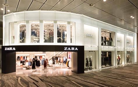 Shopping At Changi Airport Singapore ZARA Opens Duty Free Outlet At