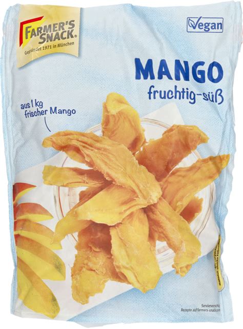 Farmer S Snack Mango Suszone W Plastrach G Drogeria Rossmann Pl