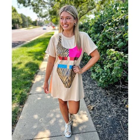 QUEEN OF SPARKLES Dresses Queen Of Sparkles Tiger Bikini Dress Poshmark