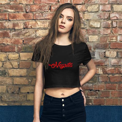 Womens Crop Tee Latina Girl Latina Latina Crop Top Etsy