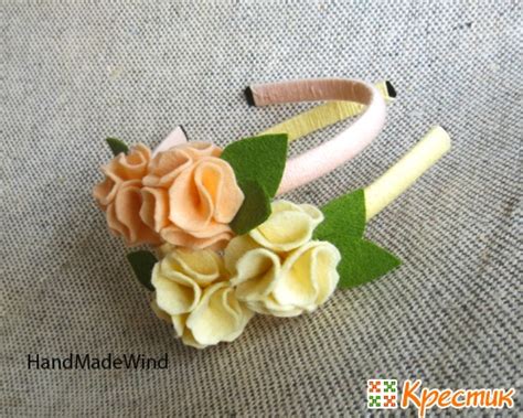 Цветы из фетра - Полярность