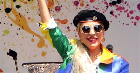 Lady Gaga Personnalit S Lors De La Gay Pride New York Le Juin Purepeople