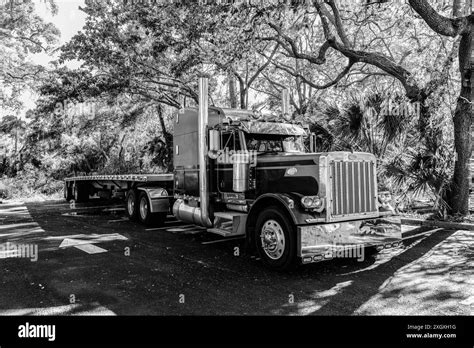 Truck American Style Transport Concept Road Freight Cars Trucking