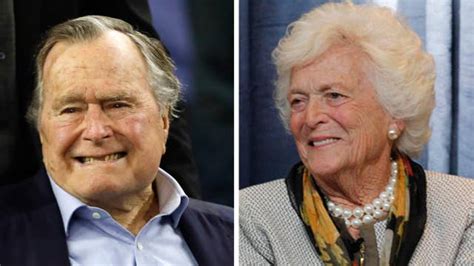 Former President George H W Bush And His Wife Hospitalized On Air Videos Fox News