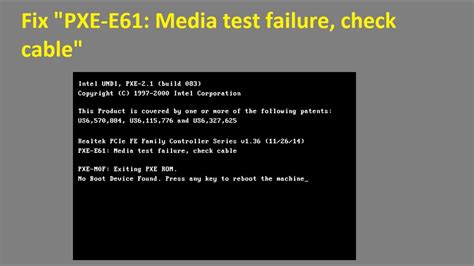 Media Test Failure Check Cable O Que Pode Ser