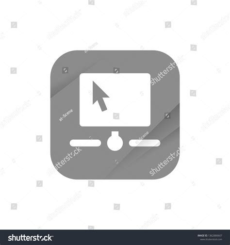 Remote Desktop App Icon Stock Vector (Royalty Free) 1362880607