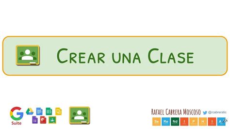 Crear Una Clase De Google Classroom Youtube