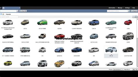Hyundai Global Snap On Epc Parts Catalog Training Youtube