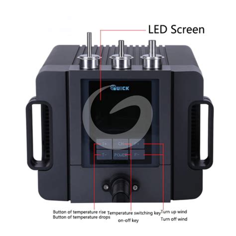 Tr A Intelligent Hot Air Soldering Station Mobile Phone Repair Hot Air Gun Demolition Welding