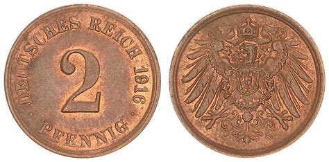 Deutschland Kaiserreich Kaiserreich Pfennig A Mzz Fast Nicht