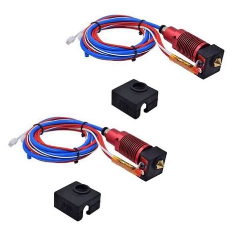 2X 3D Plein Métal J Head CR10S PRO Hotend Extrude Hot End Kit pour Creality Ender 3 Pro CR10 10S