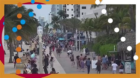 Watch La Mesa Caliente Highlight Una playa de Florida se tiñó de