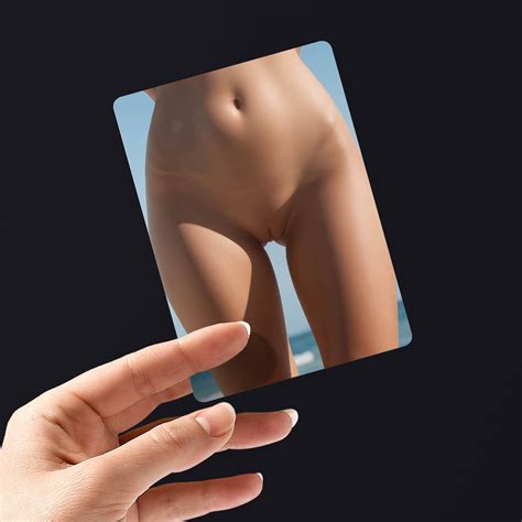 Cartes Jouer Pussy Nude Un Gros Plan Du Vagin Du Mod Le Nu R V Le