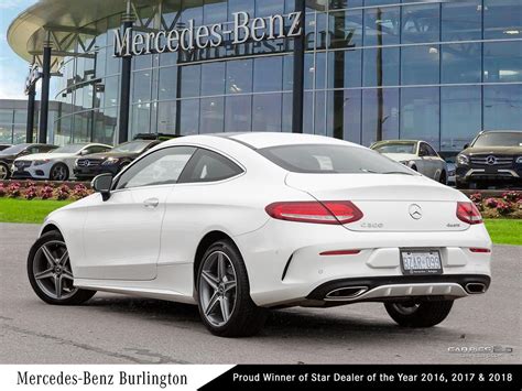 New 2018 Mercedes Benz C300 4matic Coupe 2 Door Coupe In Burlington