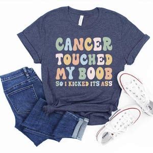 Breast Cancer Shirt Cancer Touched My Boob Shirt Survivor T Shirt Cancer Shirt Funny Cancer