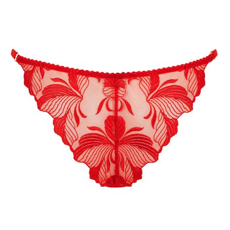 Roter String Liebling Slips Strings Club Hot Fashion Odretto Highheels